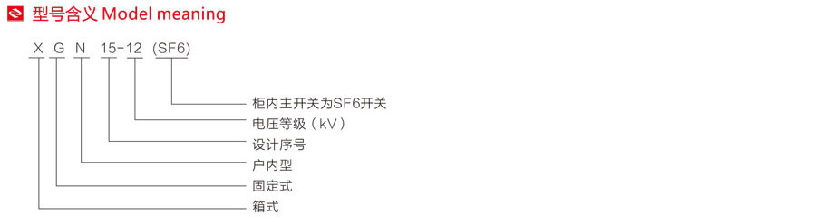 XGN15-12(SF6)型單元式交流金屬封閉環(huán)網(wǎng)開關(guān)設(shè)備