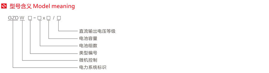 GZDW直流屏型號(hào)含義 GZDW直流屏型號(hào)含義